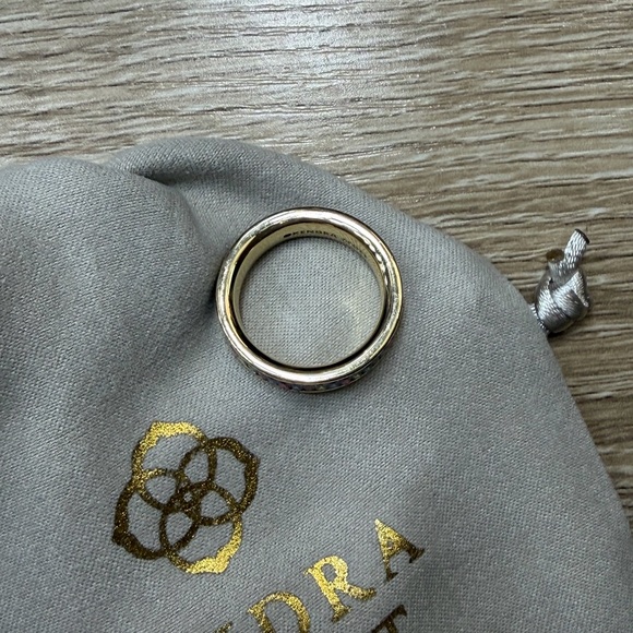 Kendra Scott Gold Ring with Vibrant Multicolor Stones - Picture 5 of 5